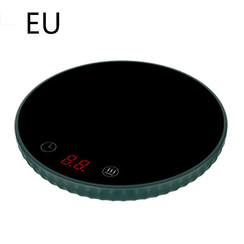 Elektrischer wasserdichter Touch-Tassenwärmer, Heizmatte, Pad-Heizung für Tee, Kaffee, Milch, Home Office, elektrischer Hand-Schnellheizer