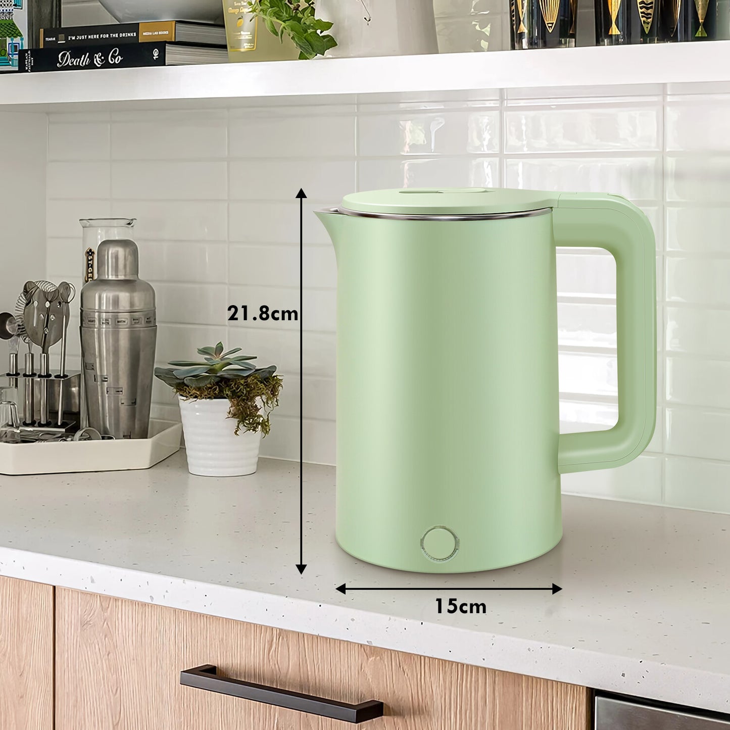 2,3 Liter elektrischer Wasserkocher Schnellkochfunktion