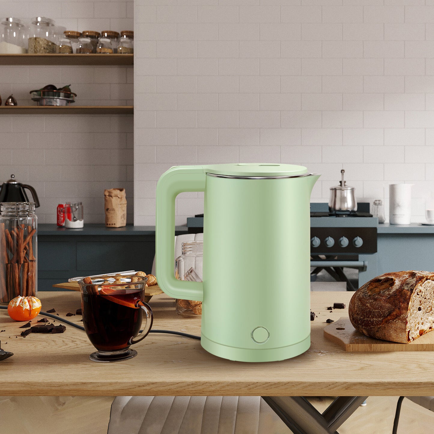 2,3 Liter elektrischer Wasserkocher Schnellkochfunktion